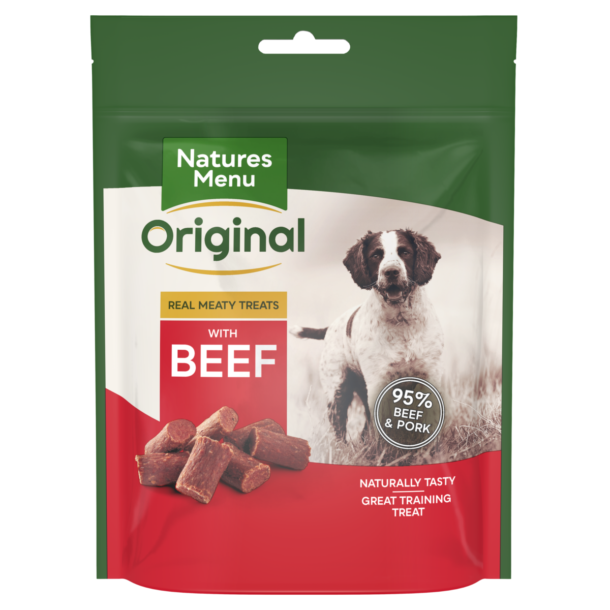 Natures Menu Semi Moist Beef Treats 120g