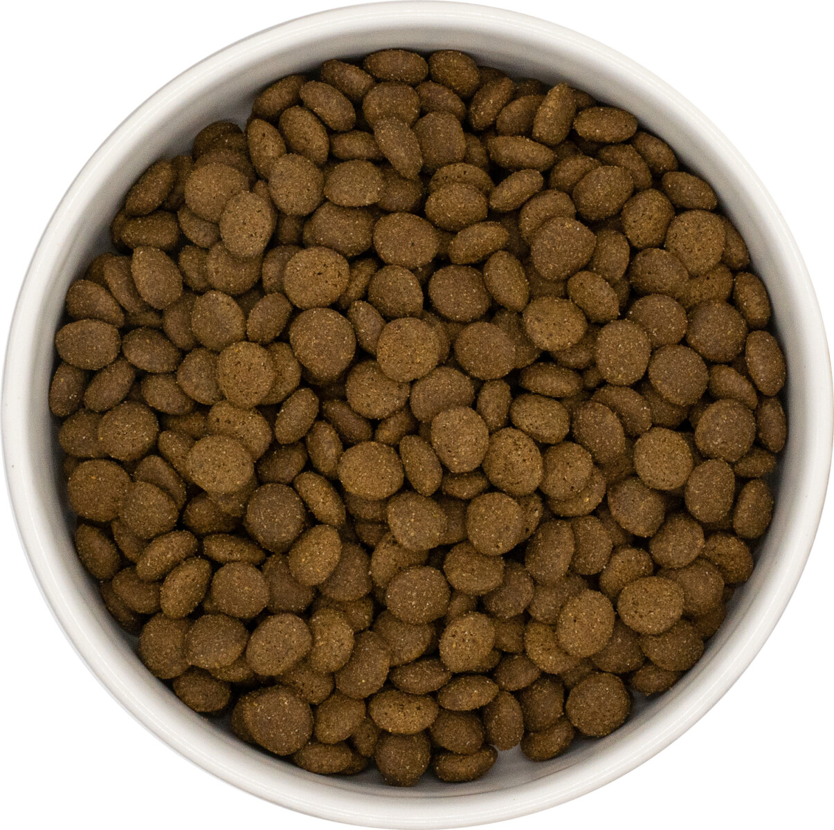 GFU CCS low fat kibble in a bowl