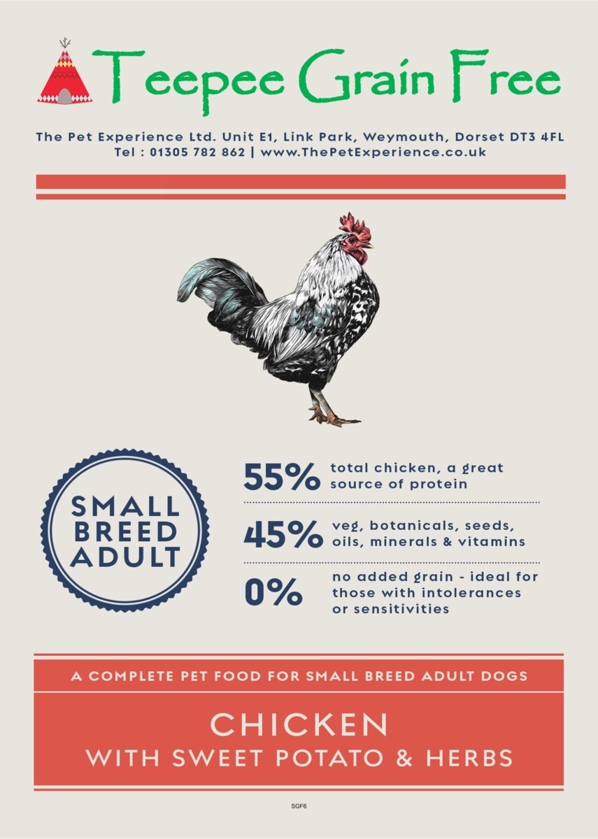 Small Breed Grain Free Chicken Food