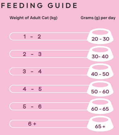 Teepee Hydrolysed Dog Food for Skin & Coat Issues Feeding Guide Teepee Hydrolysed cat food feeding guide